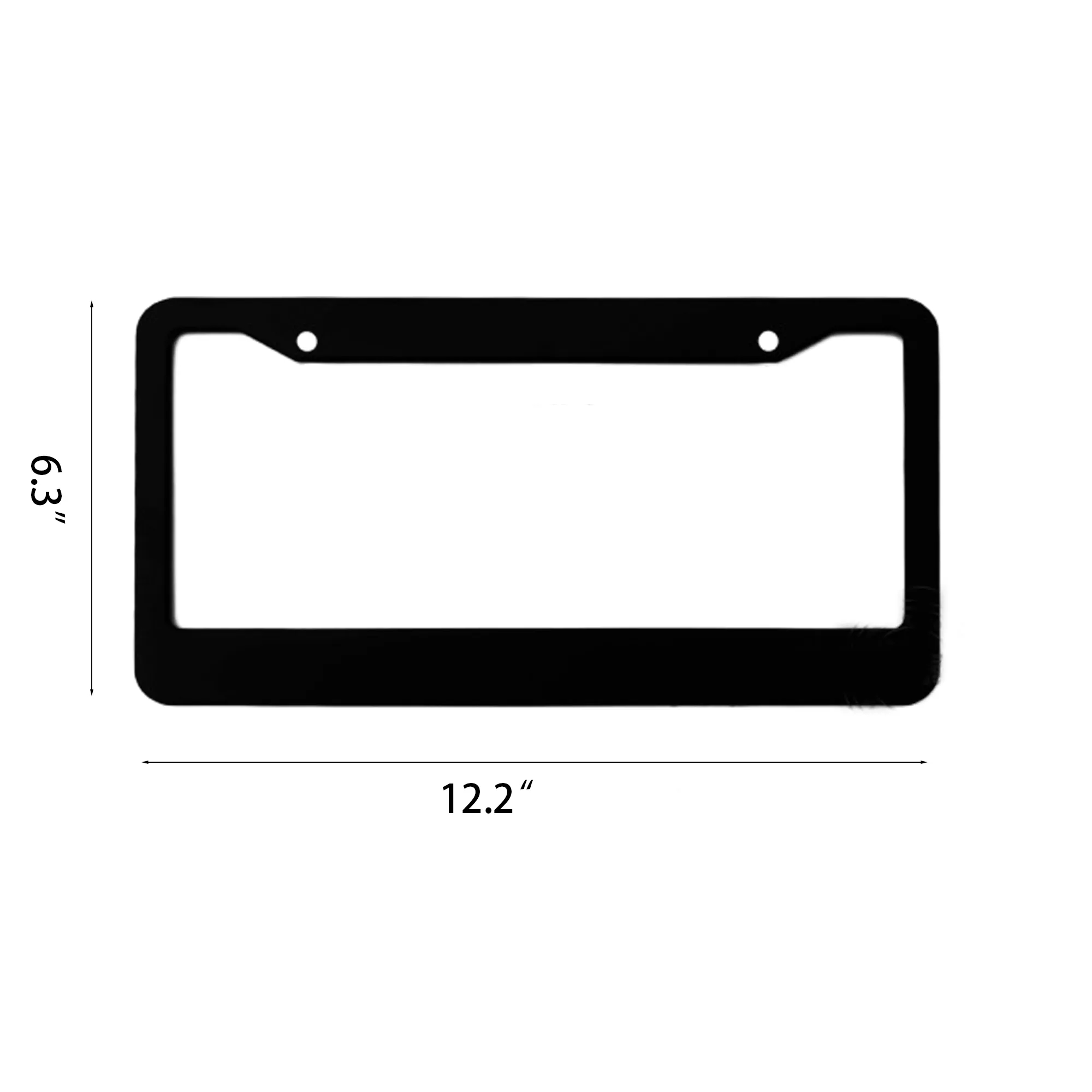 MOQ 50PCS Metal License Plate Frame 2