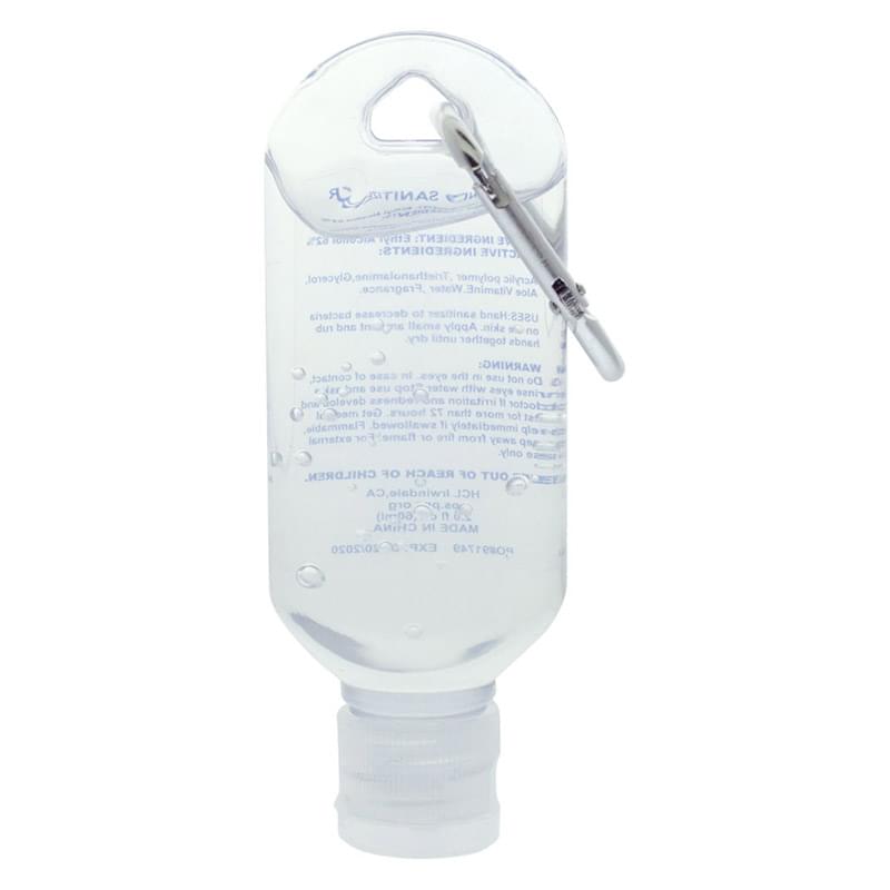 2 oz. Hand Sanitizer Gel w/ Carabiner 3