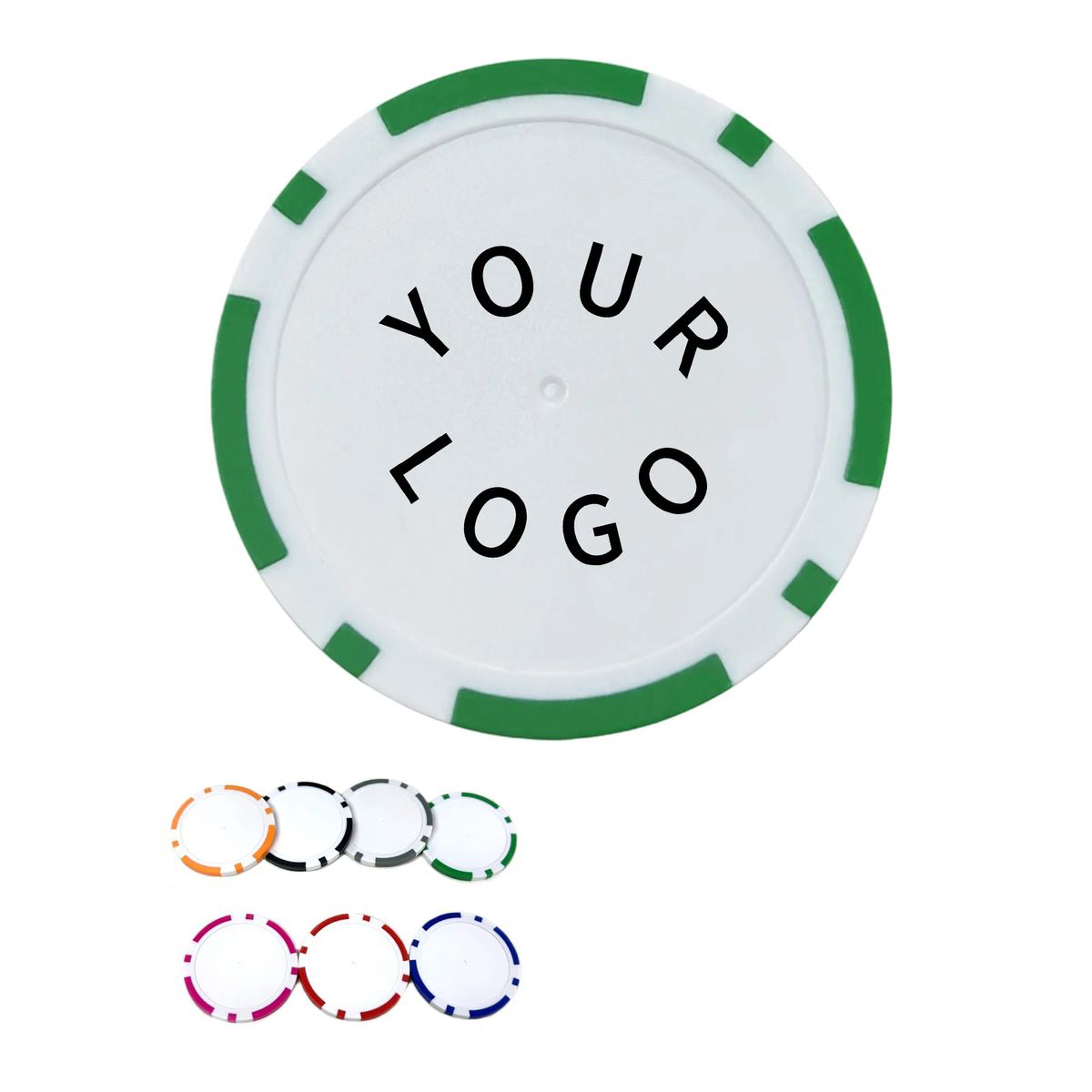Heavyweight Plastic Clay Poker Chips 1