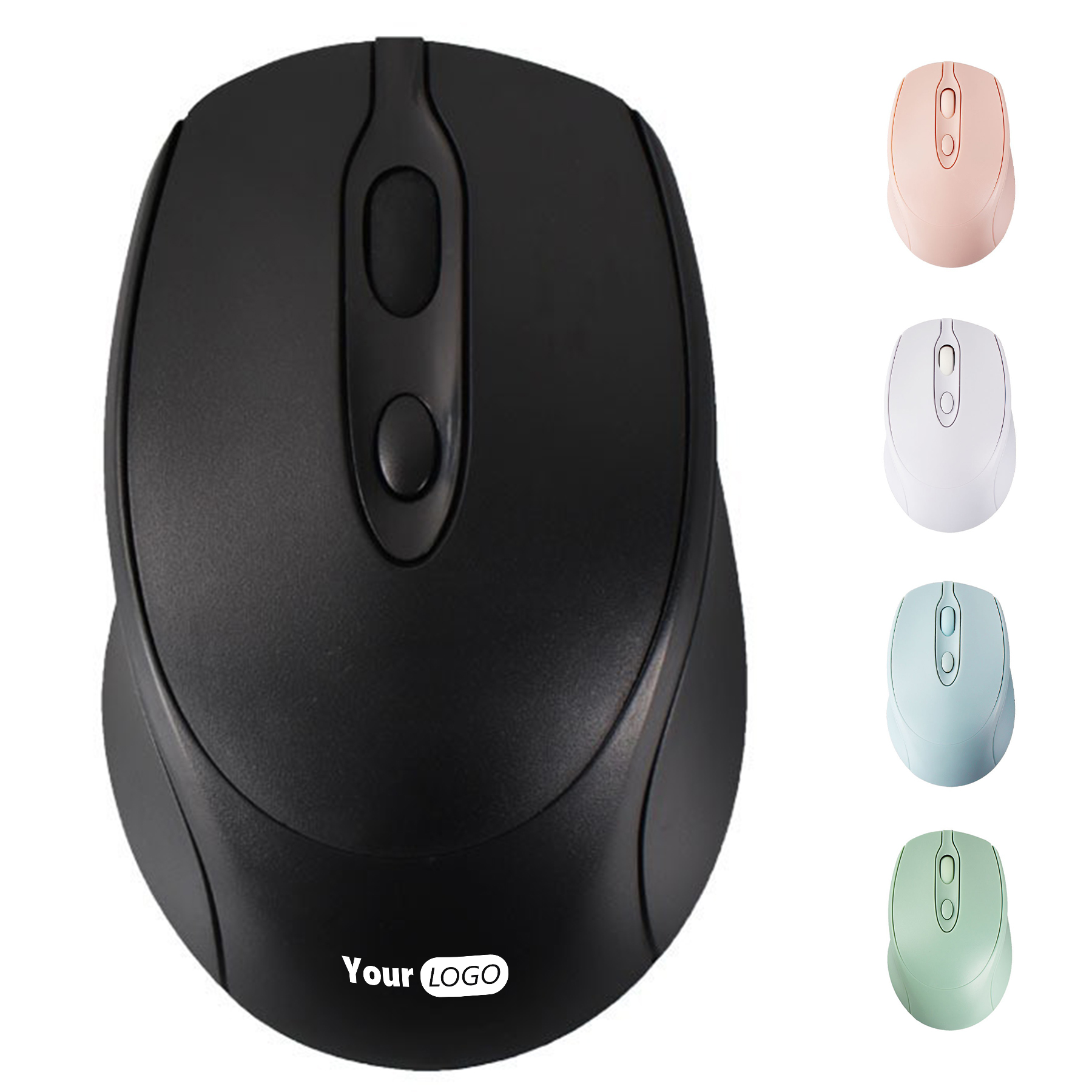 Plastic Silent Office Mouse 5