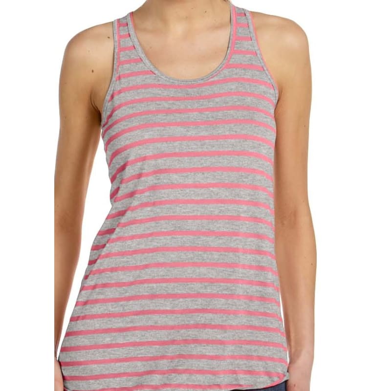 Bella Ladies Flowy Racerback Tank 11