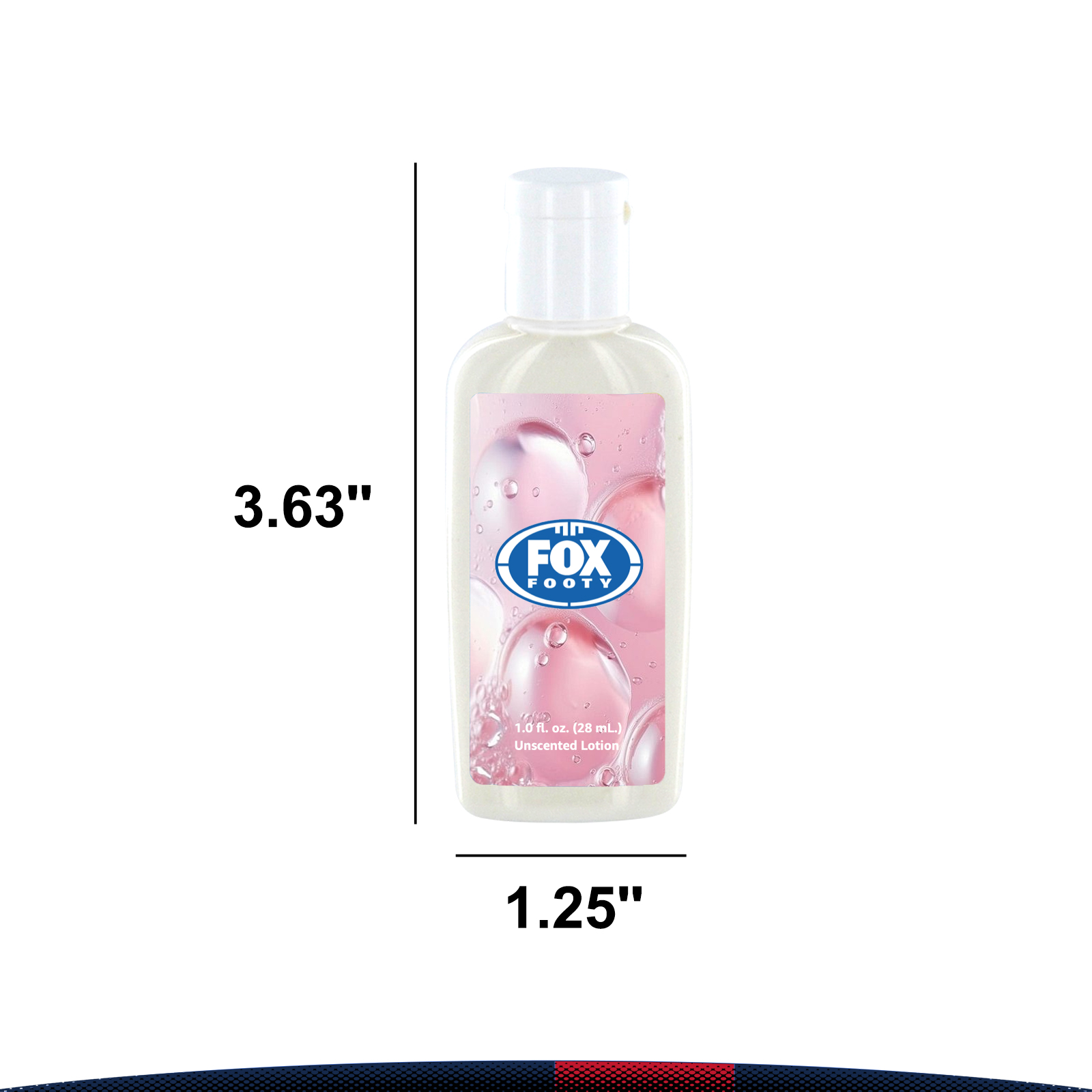 1 oz. Ashleigh Clear Oval Bottle Lotion 3