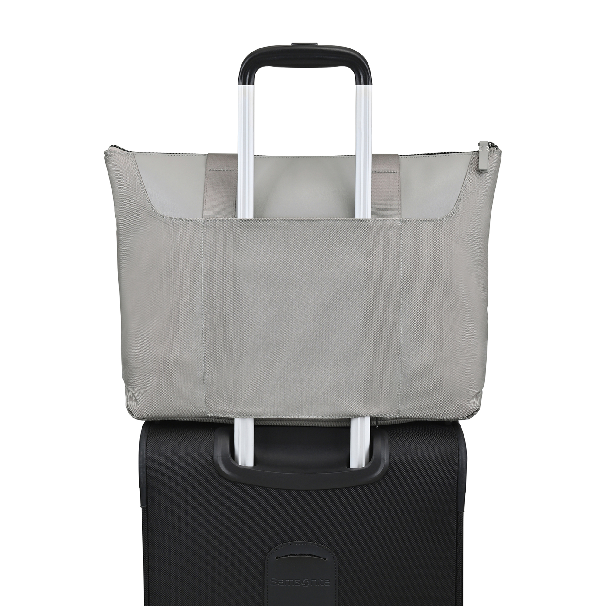 Travis & Wells® Lennox Recycled Nylon Laptop Tote 10