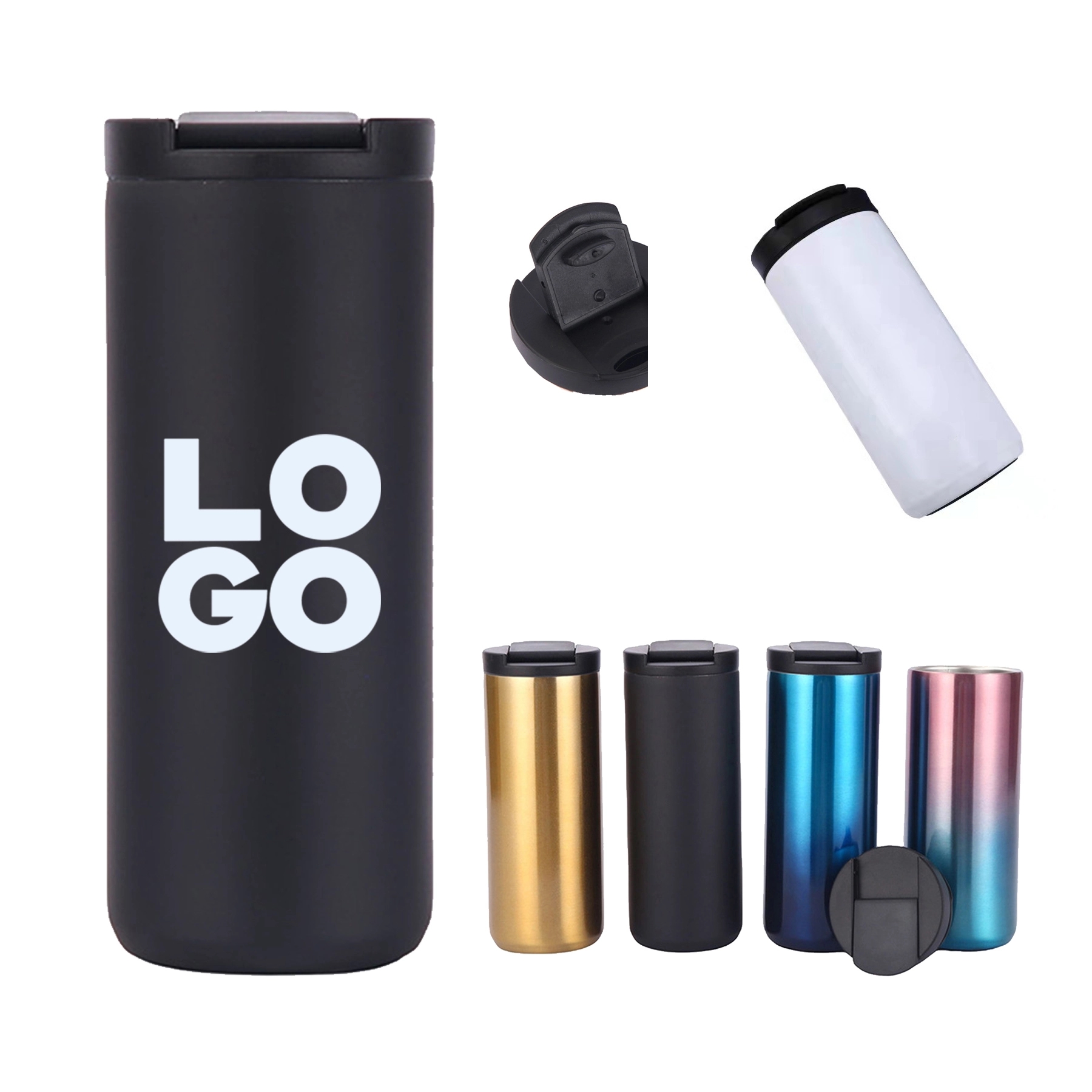 Stainless Steel Coffee Thermos Mug 2