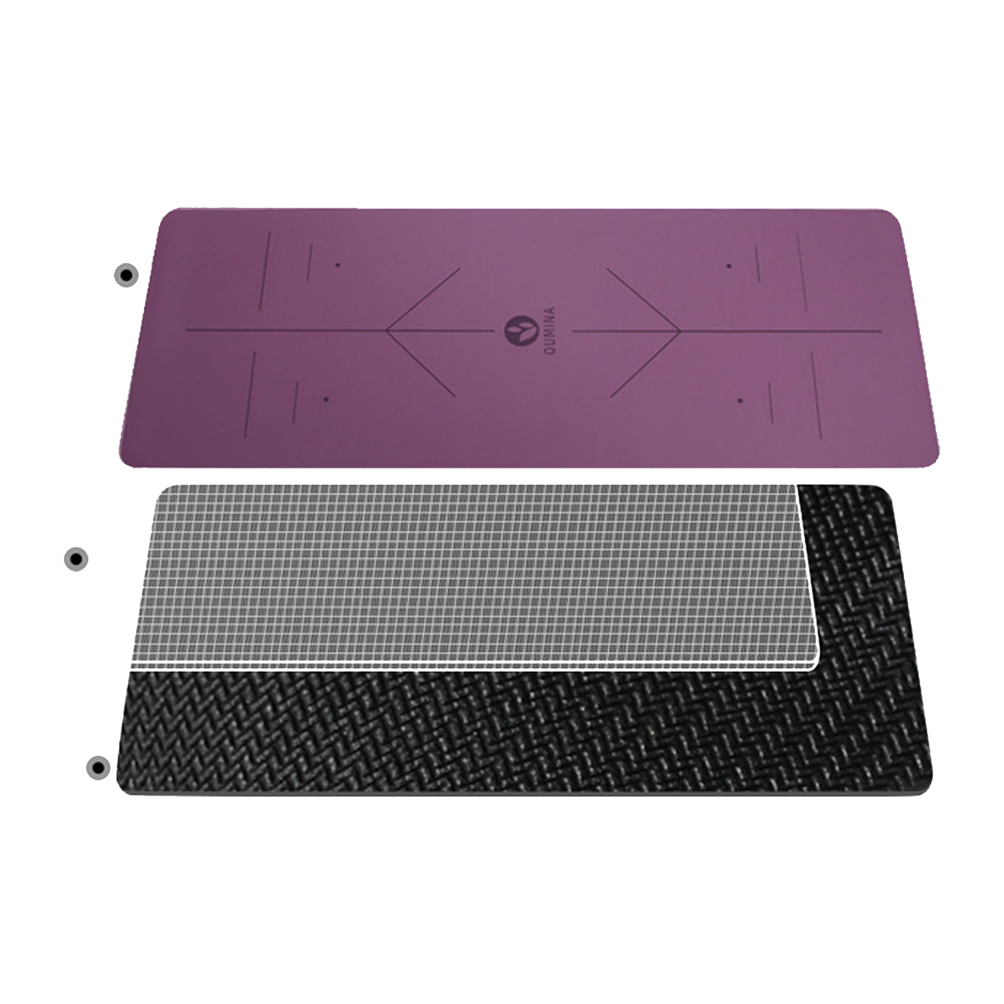 PU Rubber Non-Slip Yoga Mat 6