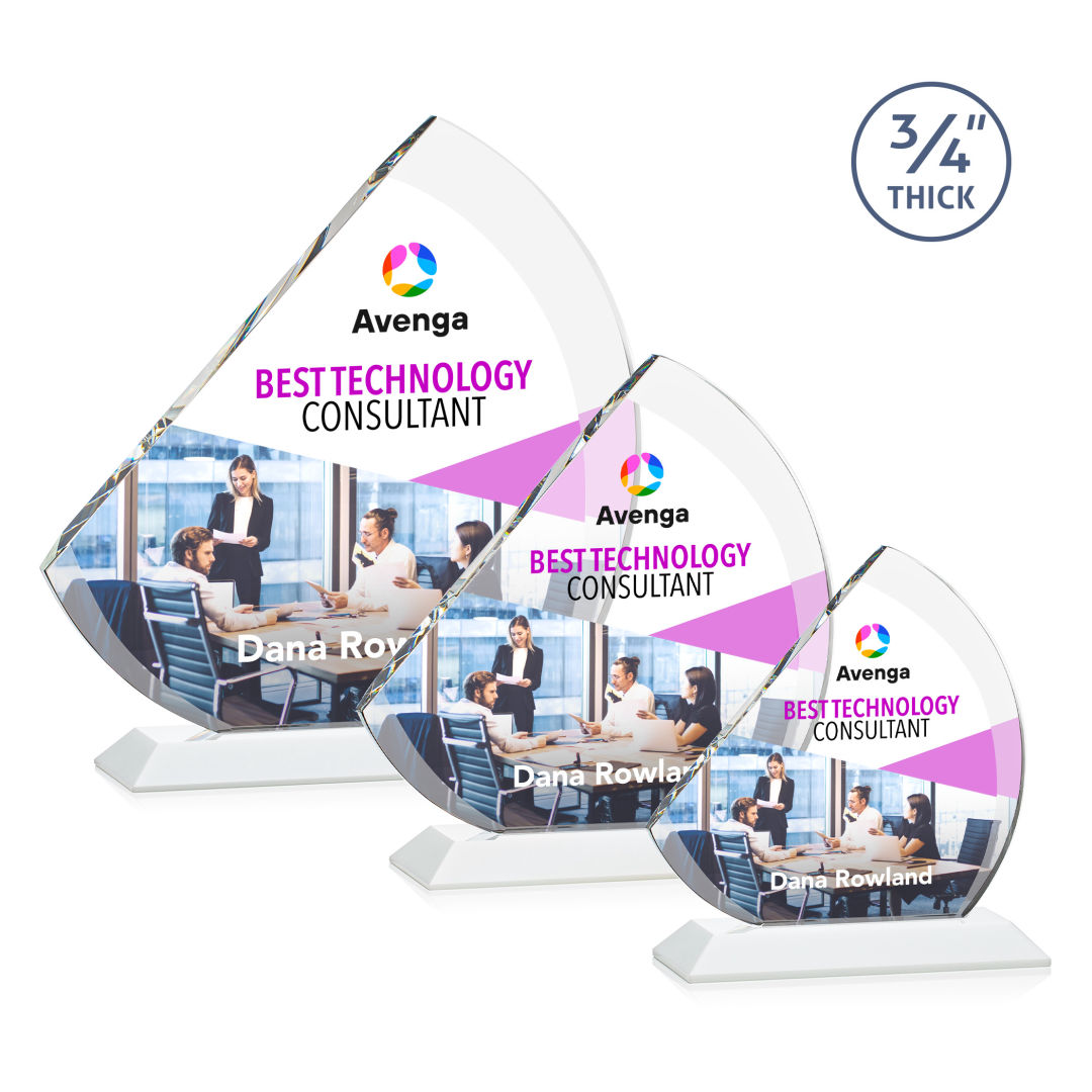 Nantucket VividPrint™ Award - White 7
