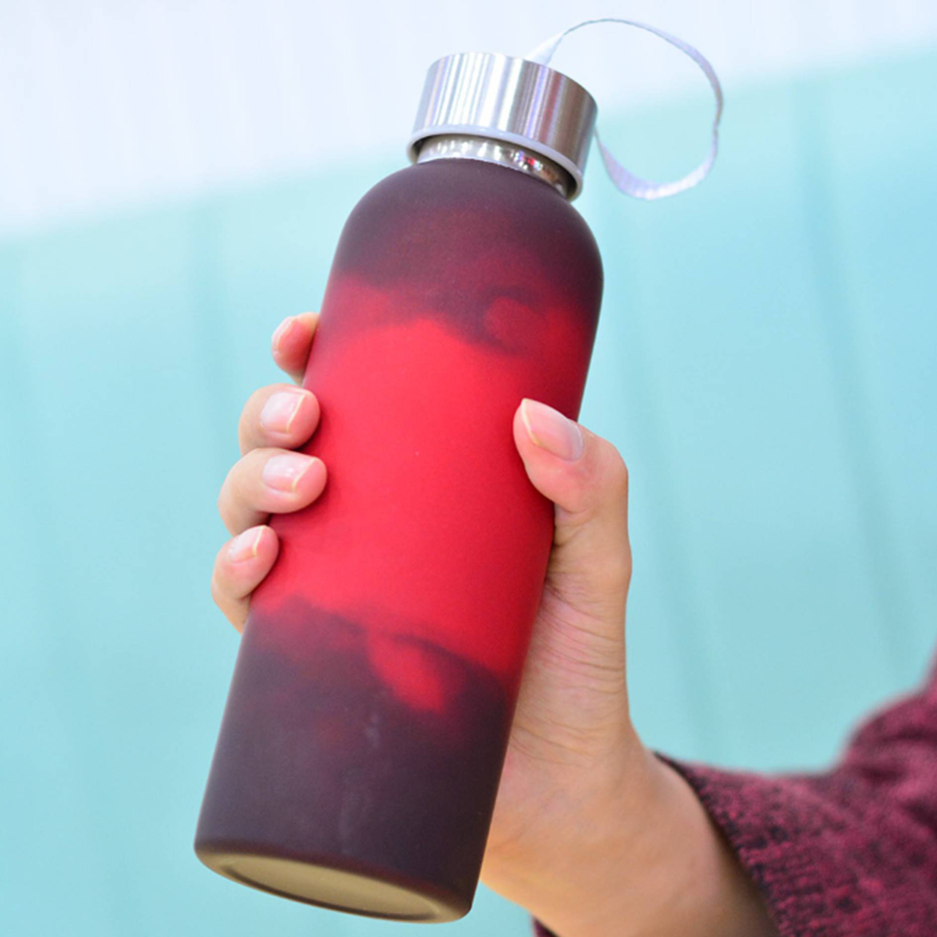 18oz. Heat Sensitive Color Changing Insulated Tumbler 4