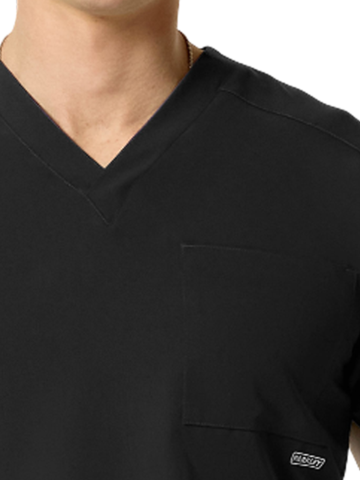 Parkley ABC - Men's One-Pocket SANTIAGO Basic V-Neck Top 13