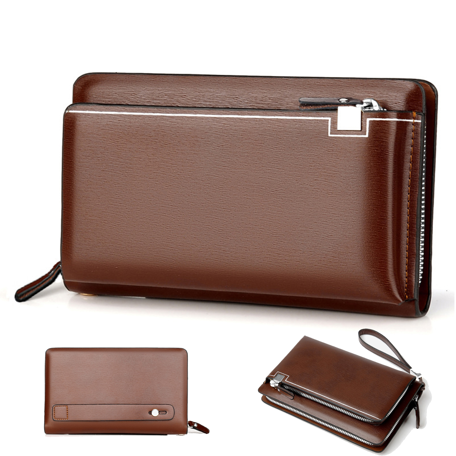 pu Mens Long Purse 7