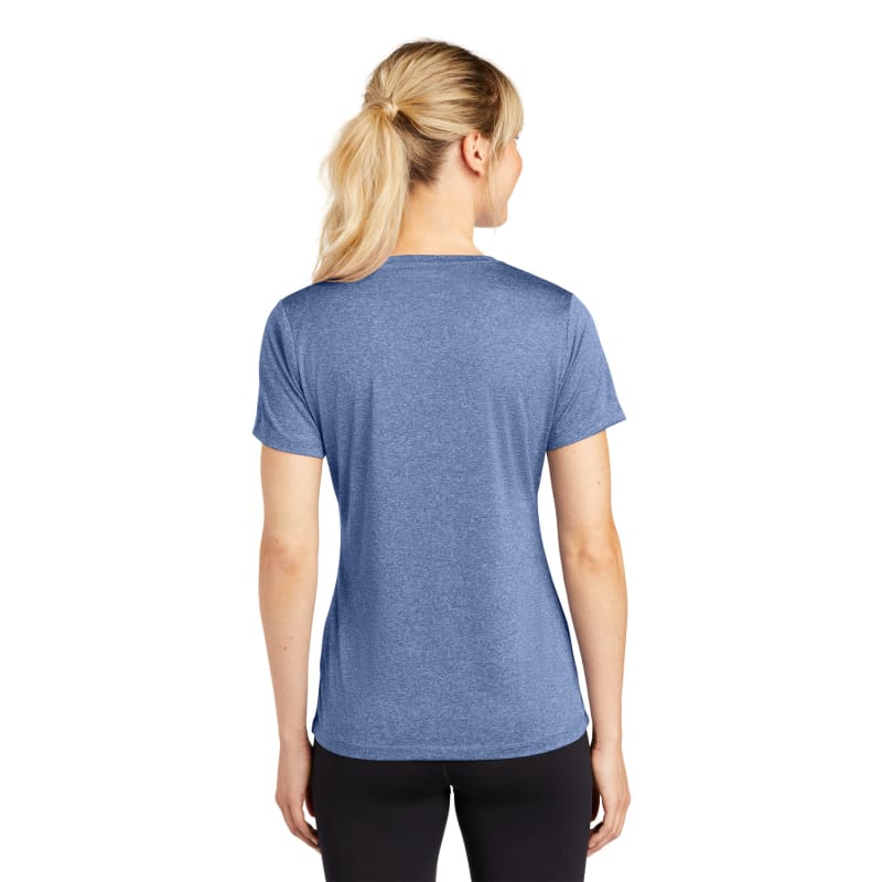 Sport-Tek Women's Heather Contender Scoop Neck Tee. 13