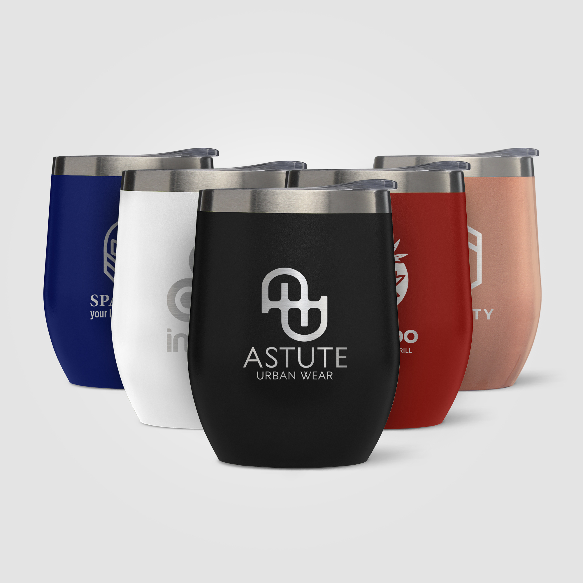 Escape - 11 oz. Double-Wall Stainless Wine Cup 22