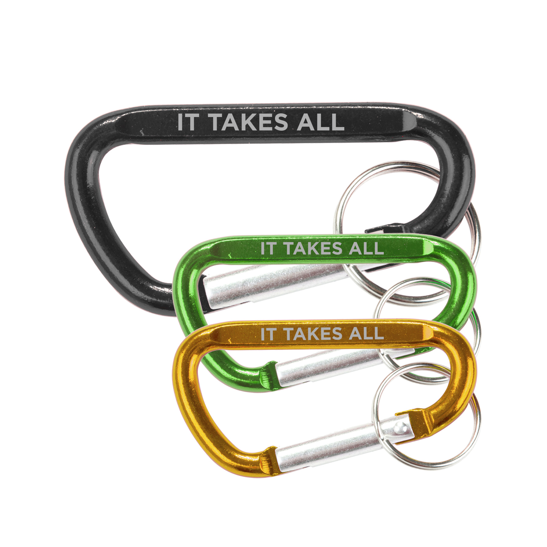 2-5/8" Carabiner W/Key Chain - Close Out 5