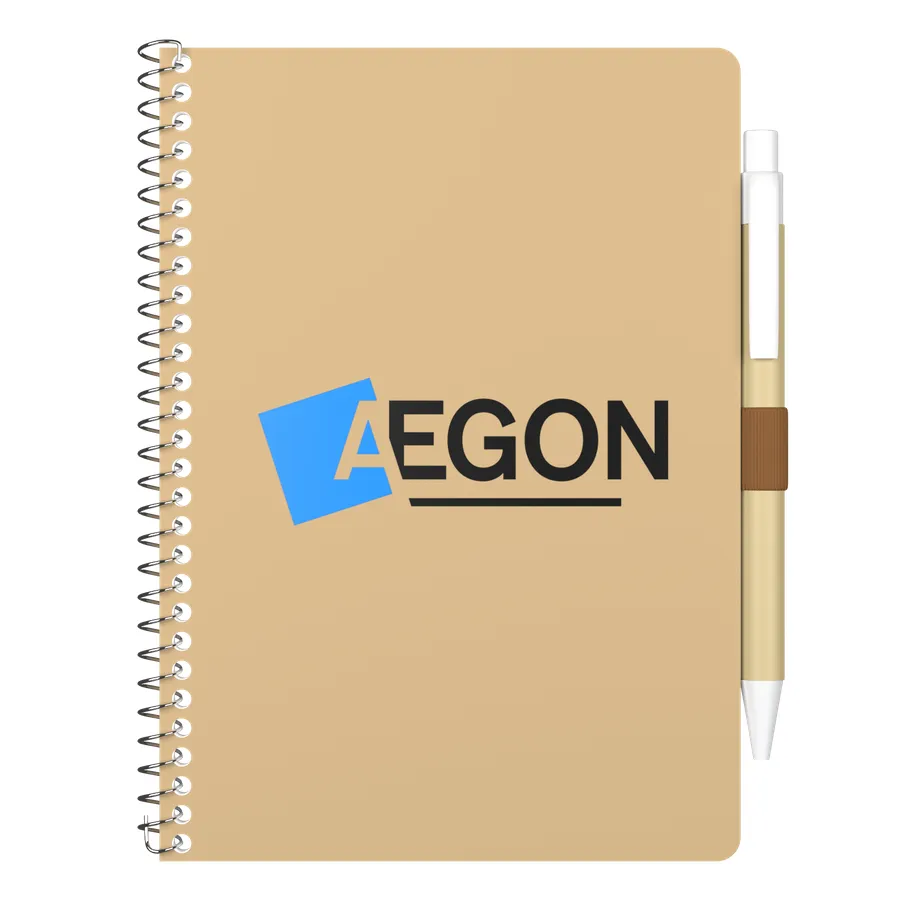 Spiral Notebook with Pen 6