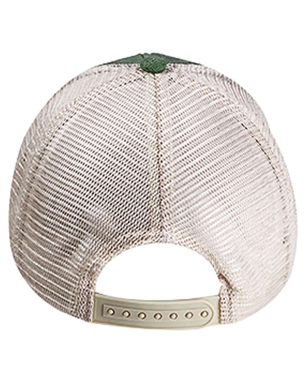 Washed Hemp Soft Mesh Trucker Cap - EC7095 14