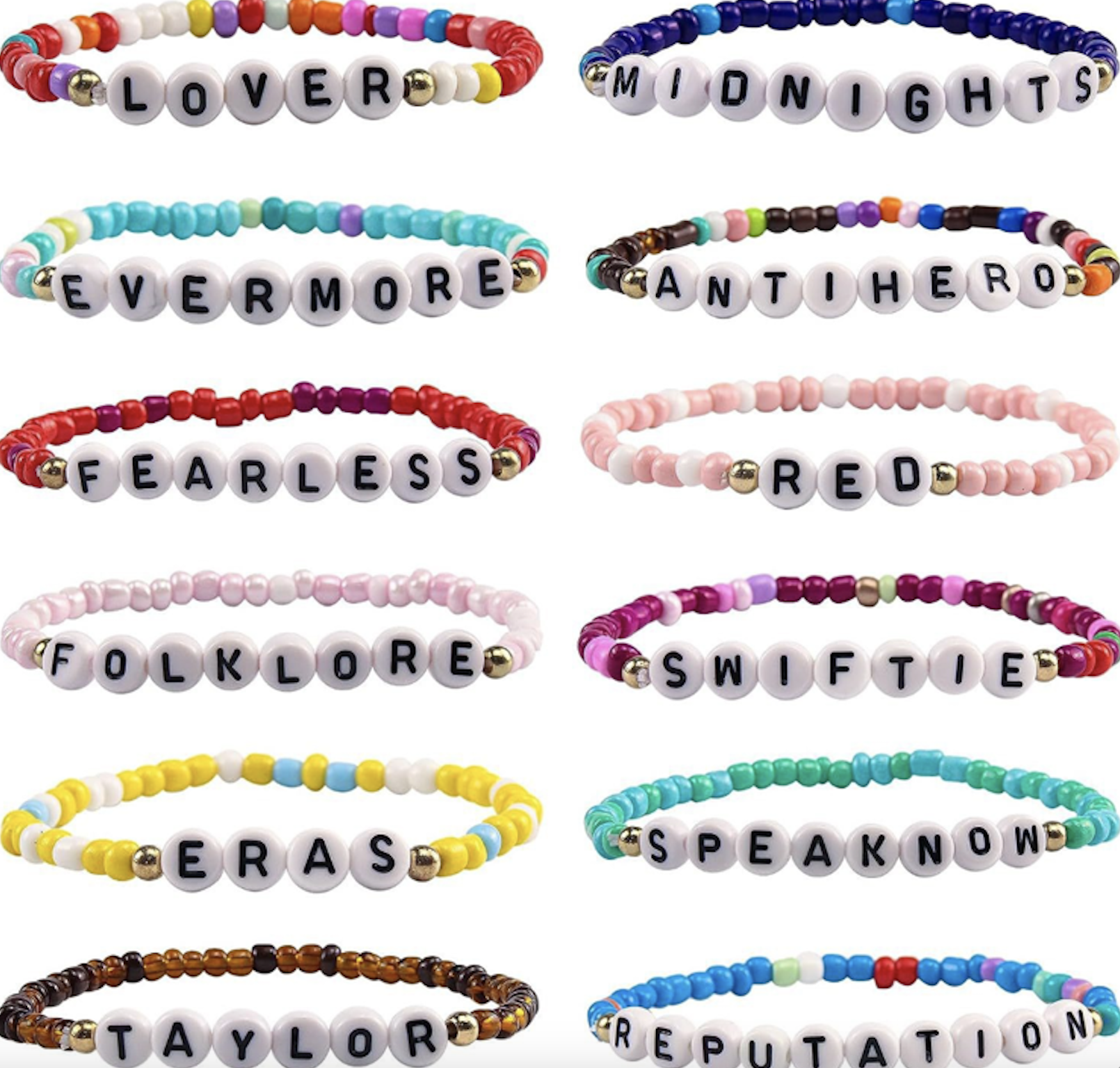 Letter Customized Beaded Bracelets 1