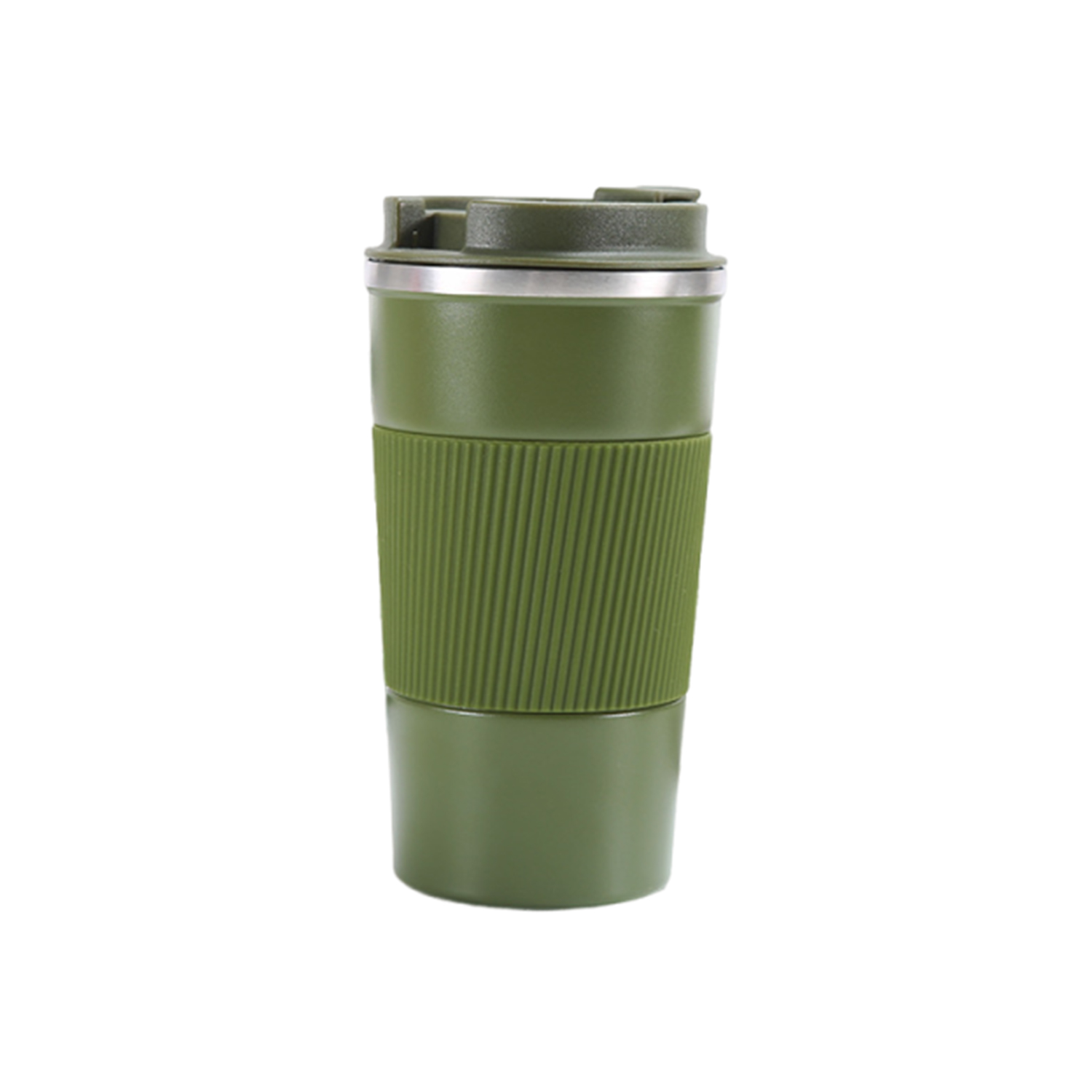 Powder Coated Stainless Steel Thermal Tumbler with Lid 6