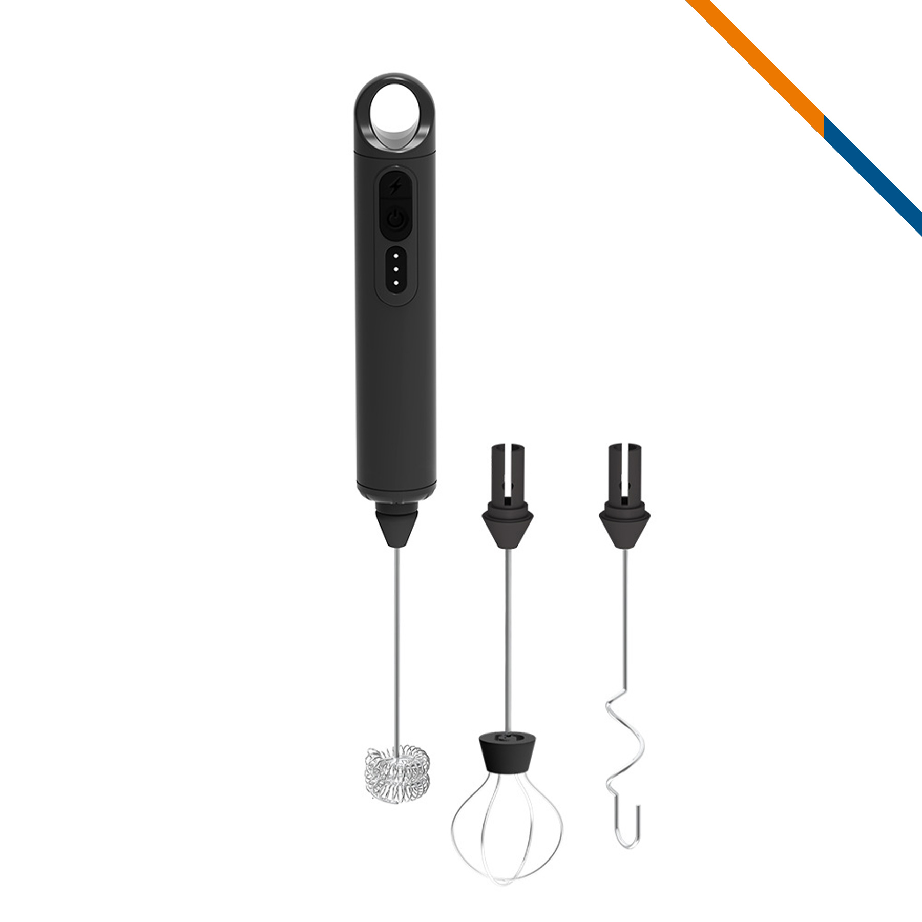 LatteFizz Electric Milk Frother 6