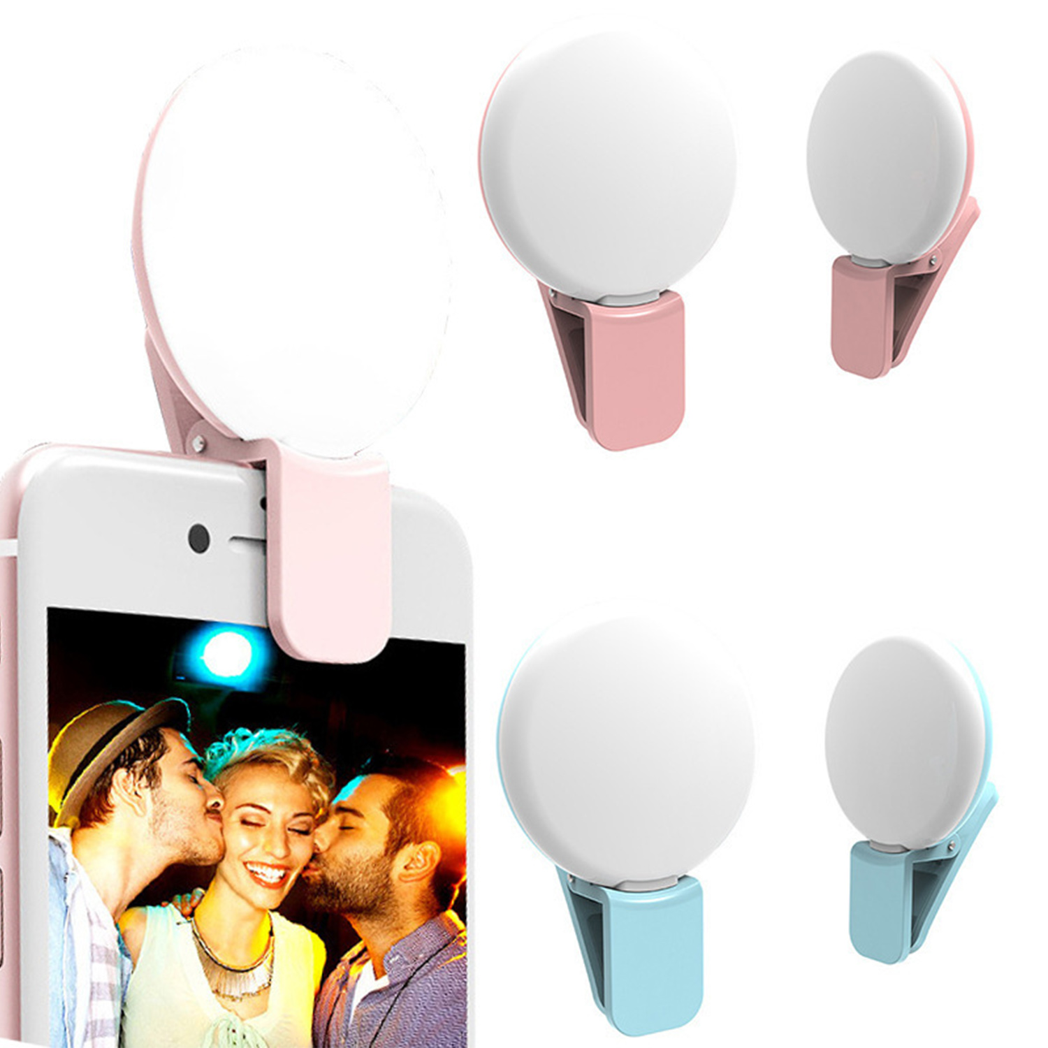 Plastic Round Selfie LED Light 5