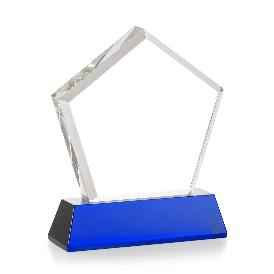 Genosee VividPrint™ Award on Base - Blue 8