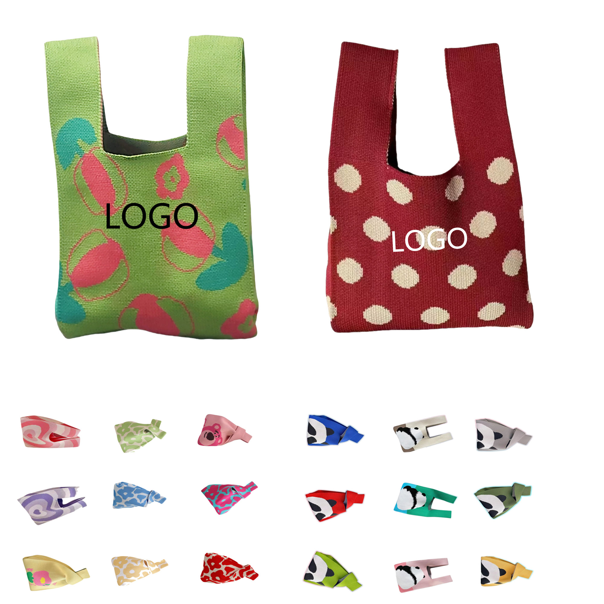 Full Color Festival Tote Bags, custom tote bag with logo imprint 2