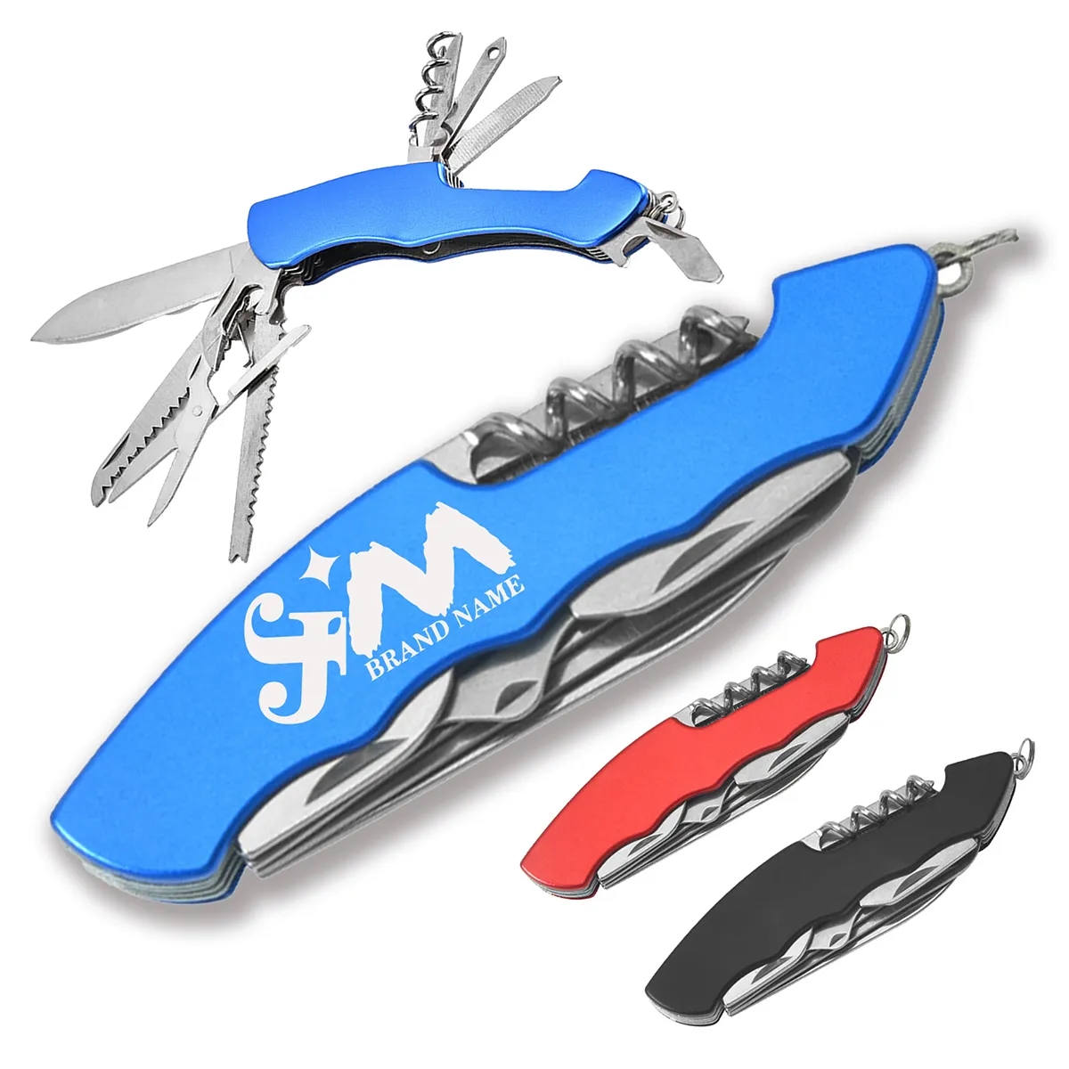 Foldable Portable Camping Outdoor Multitools With Opener 2