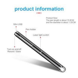Mini Laser Voice Recorder Pen/32Gb 5