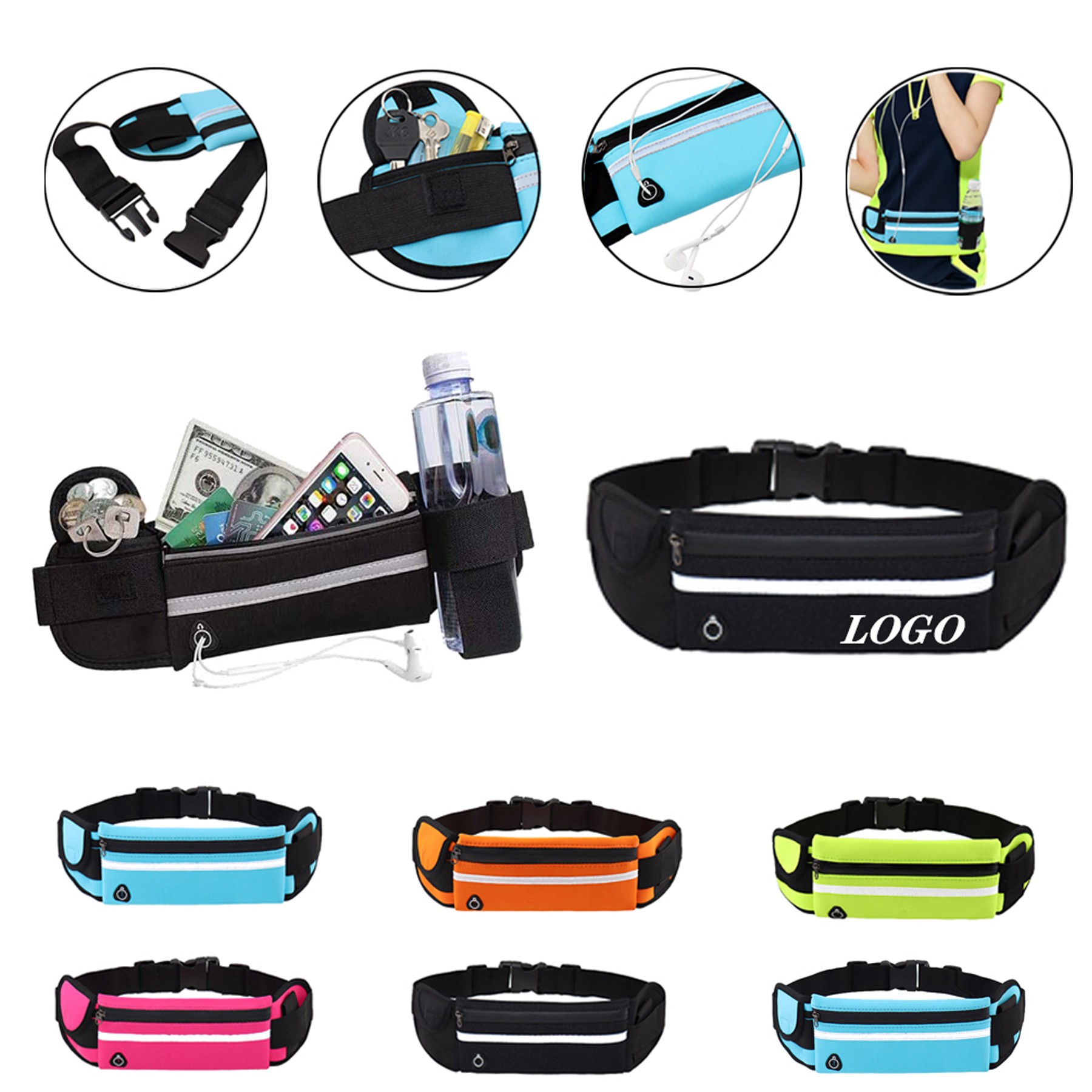 Waterproof Running Belt Bag 1