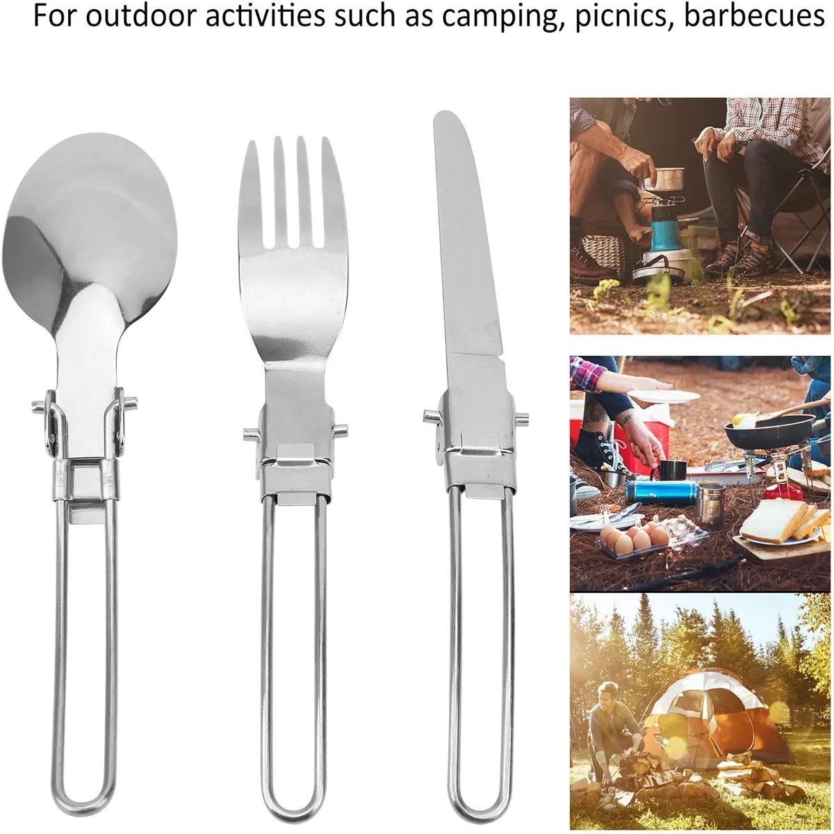 Portable Camping Cutlery Set 2