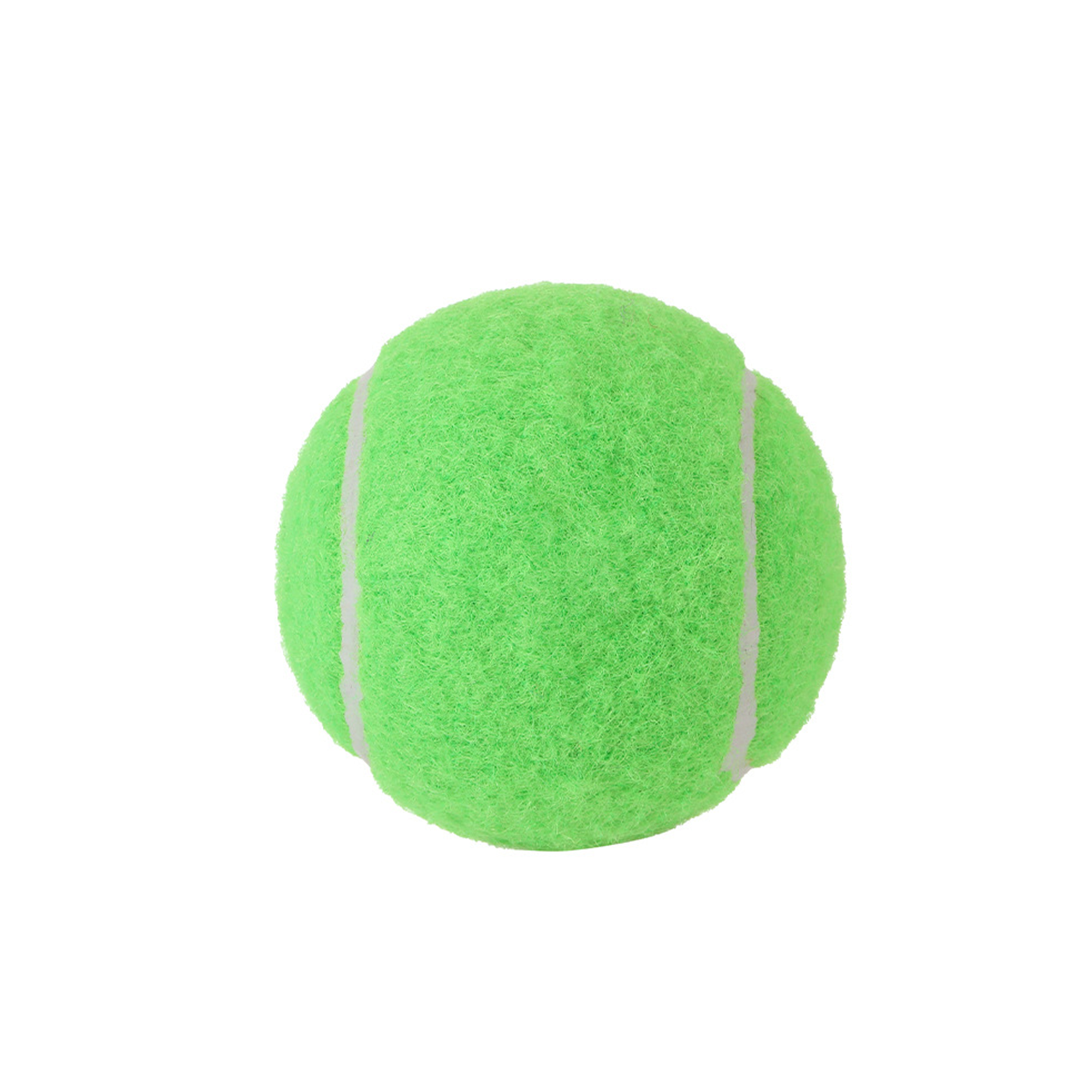 Training Fetch Rubber Felt Ball 2.5" 20