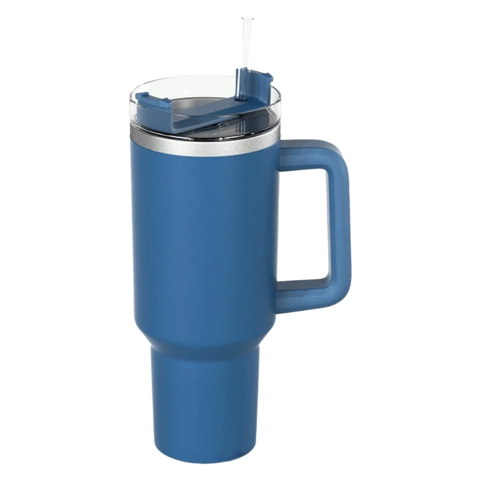 40OZ Vacuum Insulated Travel Iced Cup With Lid And Straw 12