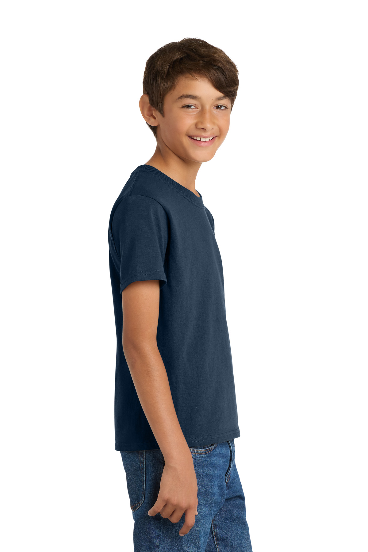 Port & Co Youth Core Cotton Tee. PC54Y 188