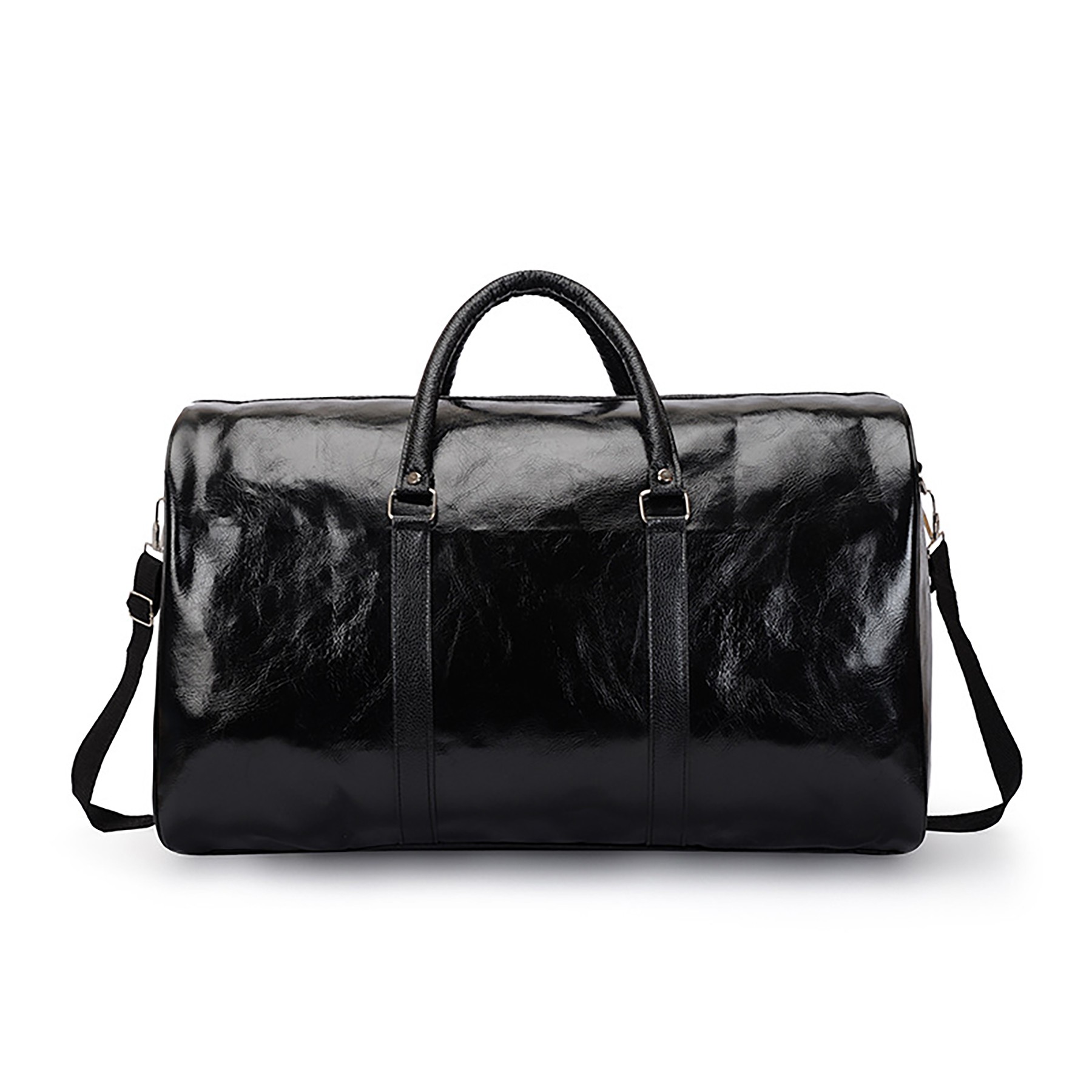 Sport Pu Leather Gym Duffle Travel Bag 3
