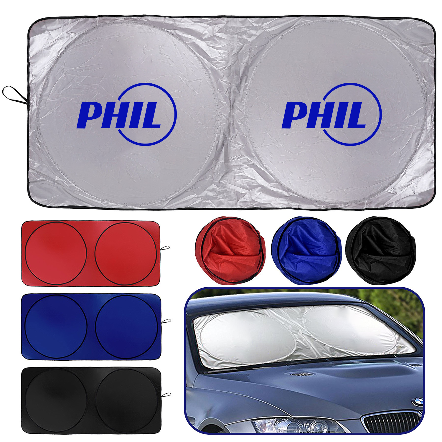Folding Windshield Car Sunshade 1