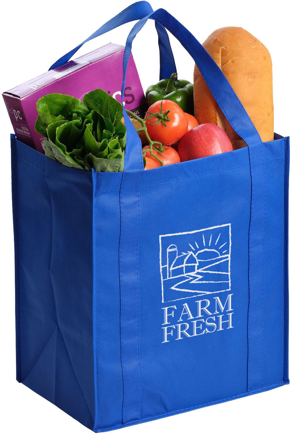 COLOSSAL GROCERY TOTE BAG - SCREEN PRINTED 13