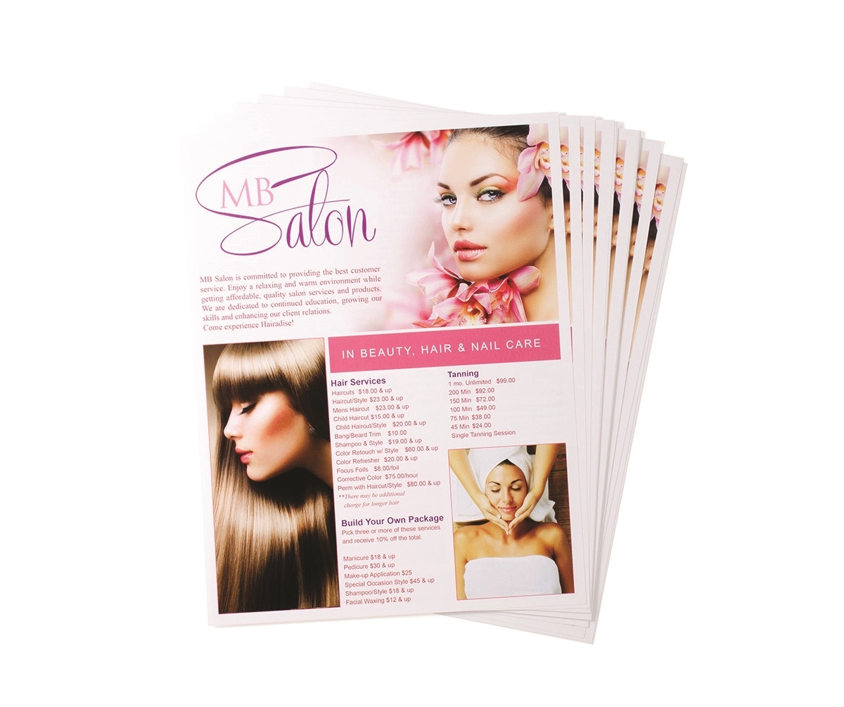 Sales Sheet - Full Color Both Sides 2