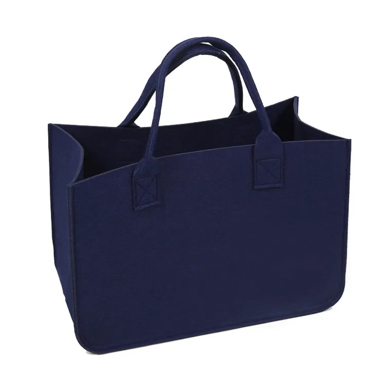 Large Felt Storage Bag, custom tote bag with logo imprint 6