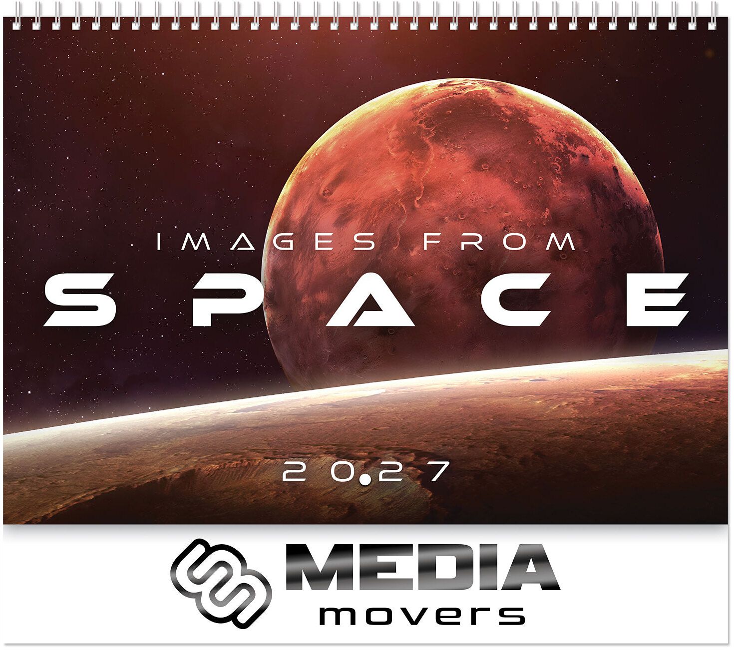 LUXE IMAGES FROM SPACE SPIRAL WALL CALENDAR 11