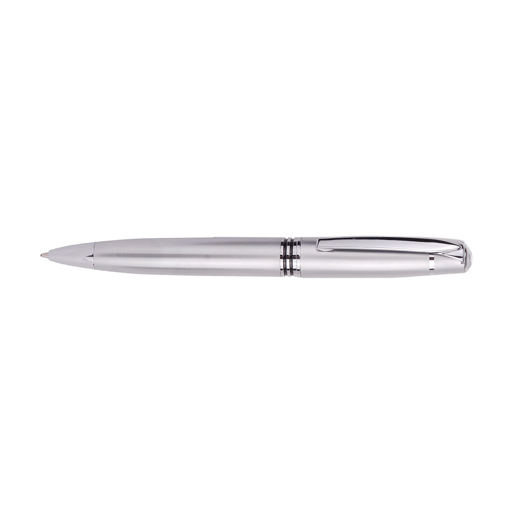 Twist Metal Ballpoint Pen w/Matching Case Set 2