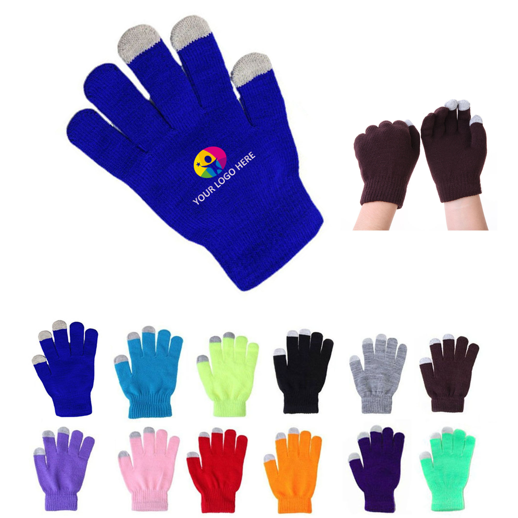 Knitted Touchscreen Tech Gloves 13