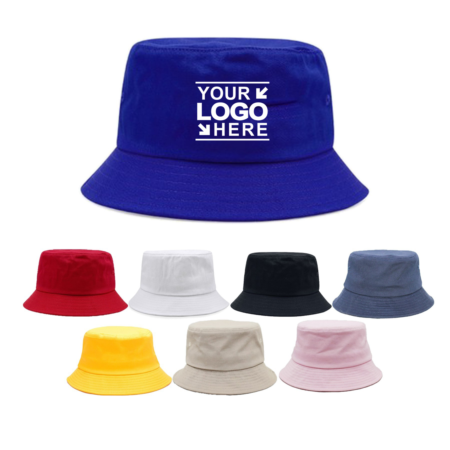 MOQ50Pcs Cotton Fisherman Bucket Sun Hat 2