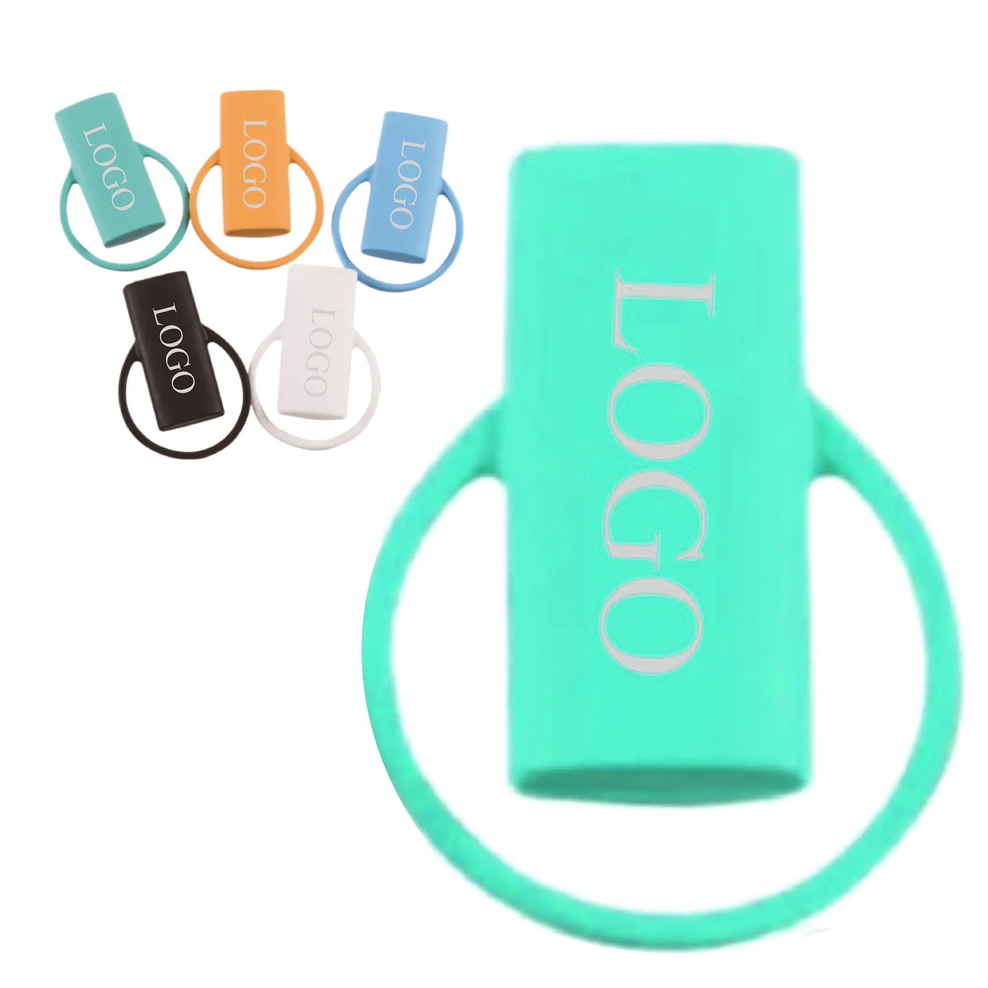 Customized Logo Soft Rubber Lighter Case 2