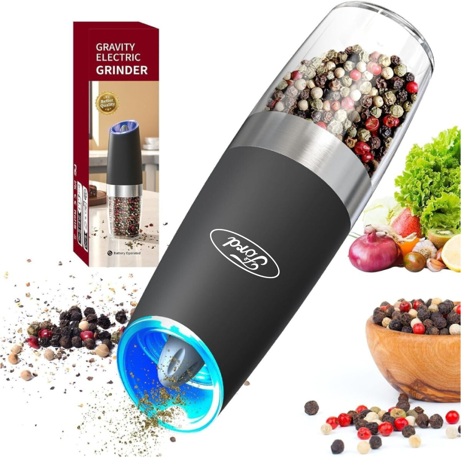 Gravity Electric Salt & Pepper Grinder 1