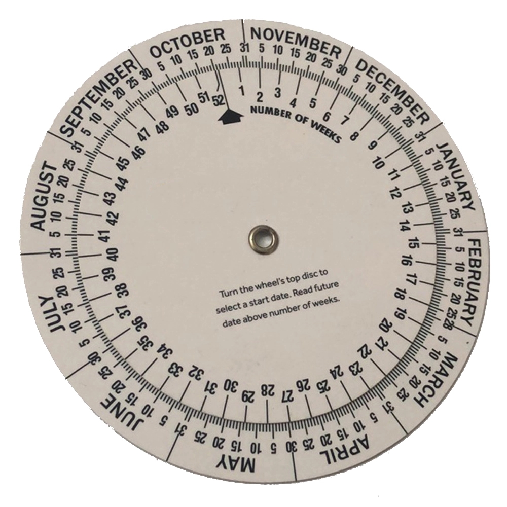 Date Calculator Wheel 6