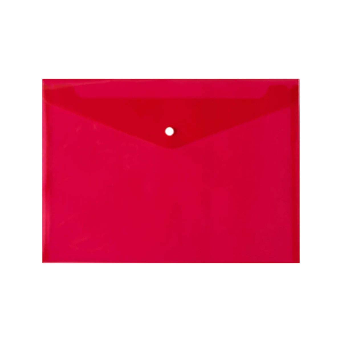PP Snap Document Folder Transparent A4 Storage 1