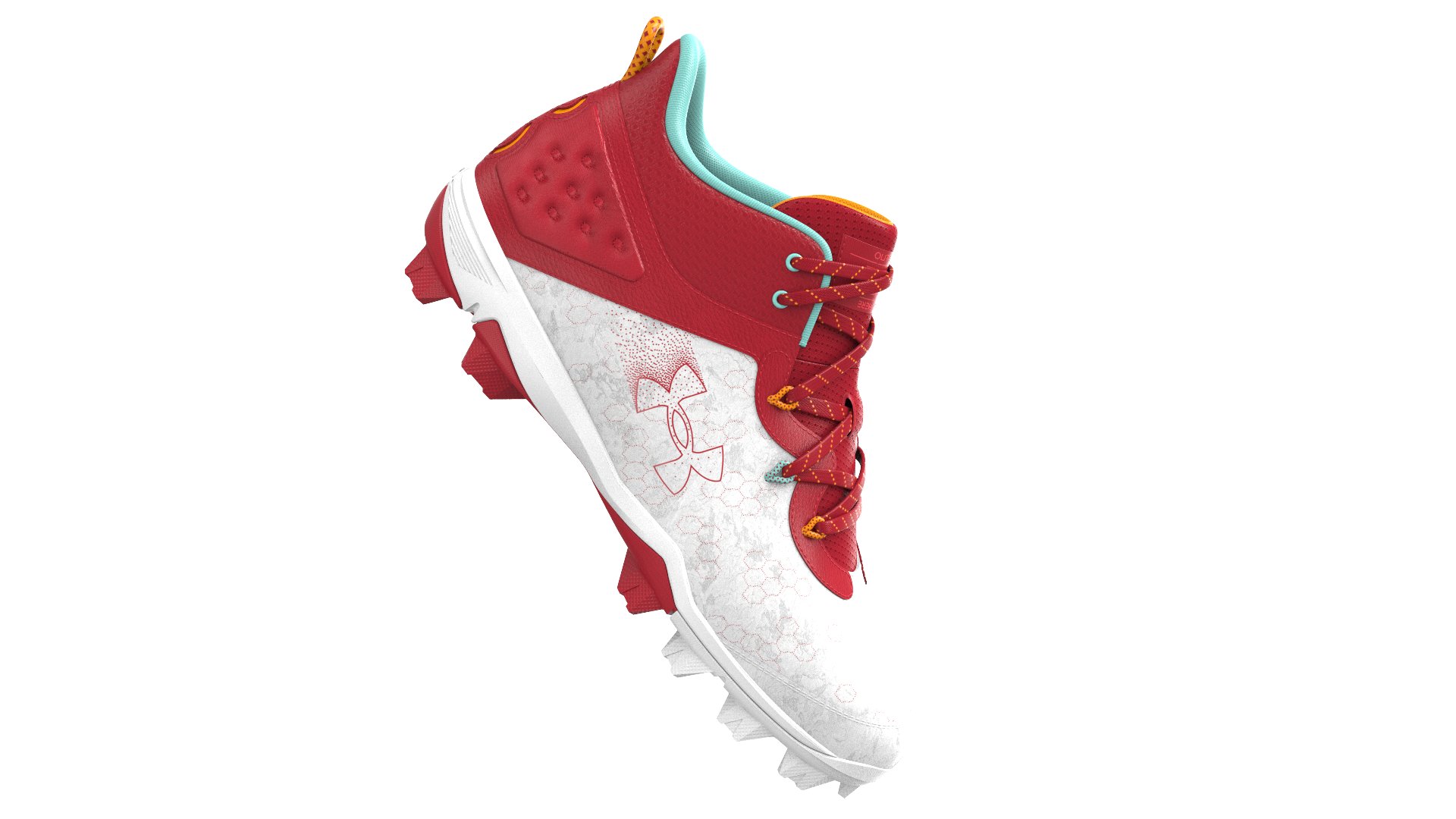 UA Harper 8 Mid RM Men's Baseball Cleats 5