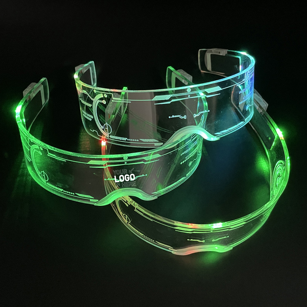 LED Dazzling Transparent Glasses 1
