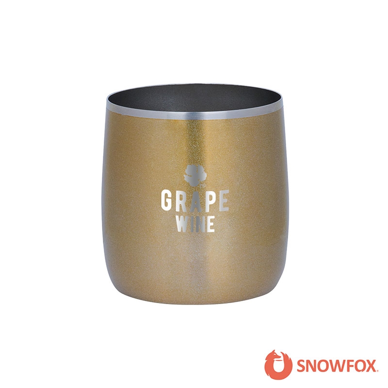 Snowfox® 11 oz. Shimmer Finish Vacuum Insulated Whiskey Rocks Tumbler 3