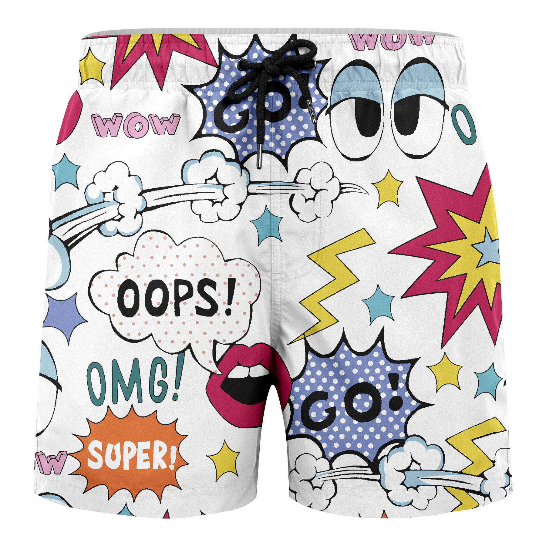Custom Beach Men Shorts For Holiday, custom shorts with logo imprint 8