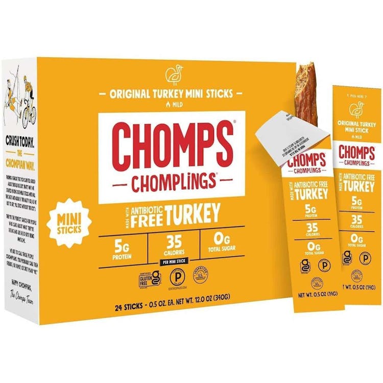 CHOMPS Chomplings Mini Turkey Snack Sticks 2