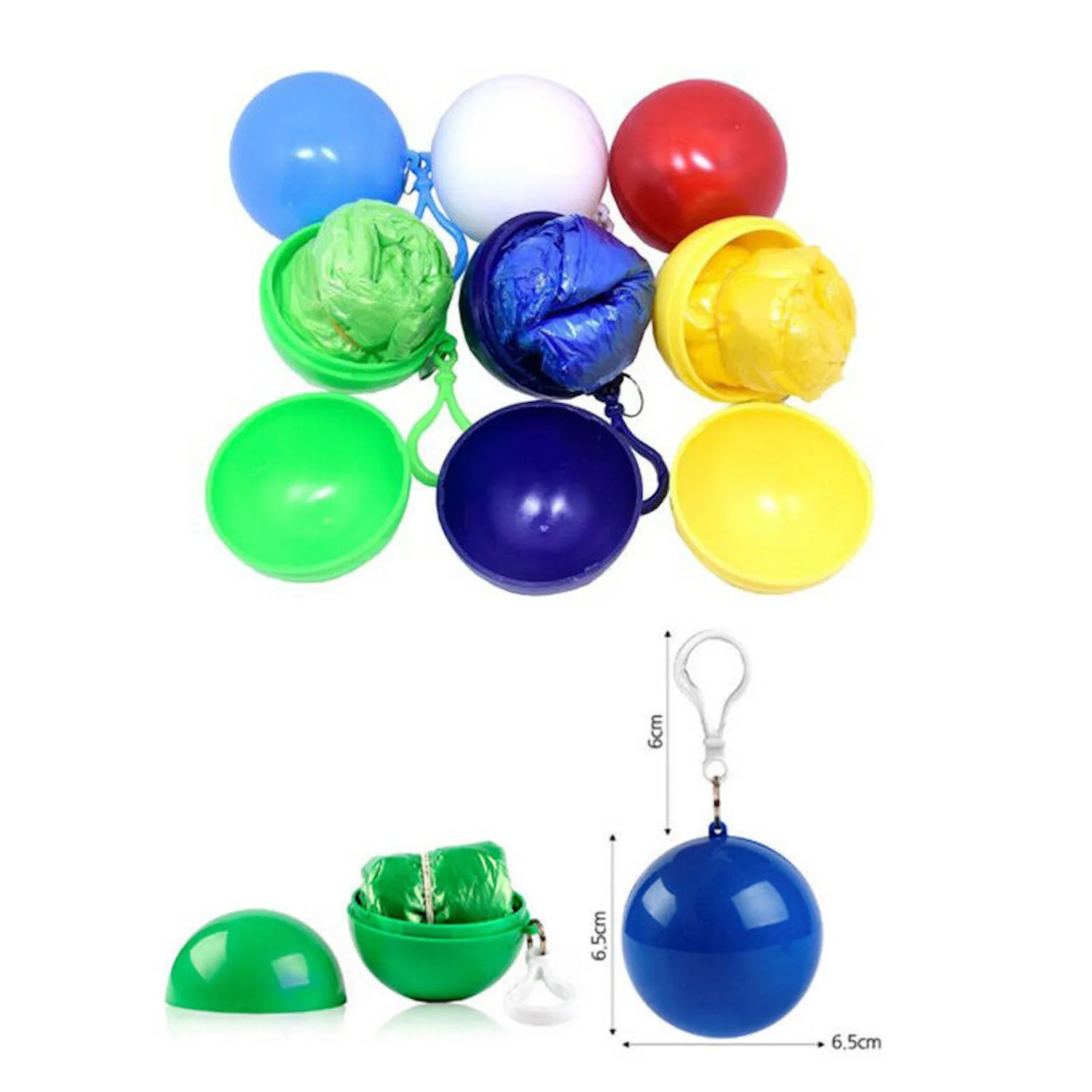 Portable Disposable Raincoat Compressed Pocket Ball 11